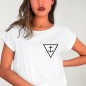 T-shirt Femme Blanc Oceanside