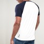 Camiseta de Hombre Blanca/Azul Marino Baseball Summer Paradise