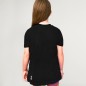 Girl T-shirt Black Good Vibes