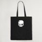 Borsa in cotone Nera Calavera