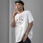 Men T-Shirt White Travel