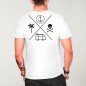 T-shirt Herren Weiß Travel