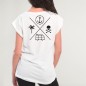 Camiseta de Mujer Blanca Travel