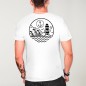 T-shirt Homme Blanc Sunset Edition Back