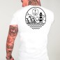 T-shirt Homme Blanc Sunset Edition Back