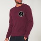 Sweatshirt Herren Burgunderrot Salty Crew