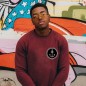 Men Sweatshirt Burgundy Salty Crew