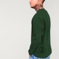 Men Sweatshirt Green Raid