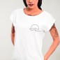 T-shirt Damen Weiß La Belle Vie