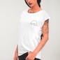 T-shirt Femme Blanc La Belle Vie