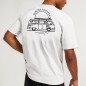 Camiseta de Hombre Blanca Compass