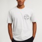 Men T-Shirt White Compass