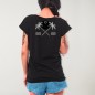 Camiseta de Mujer Negra North Shore