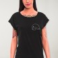 Women T-shirt Black North Shore