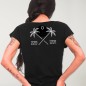 Women T-shirt Black North Shore