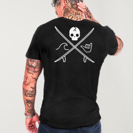 Camiseta de Hombre Negra Slab