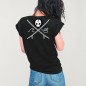 Camiseta de Mujer Negra Slab