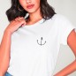 Camiseta de Mujer Blanca Beach House