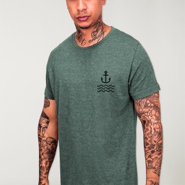 T-shirt Homme Vert Lines