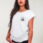 T-shirt Damen Weiß Raid