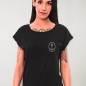 Camiseta de Mujer Negra Bali