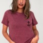 Unisex T-Shirt Burgundy Kalima