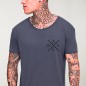 Men T-Shirt Open neck Ocean Drifter