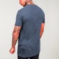 T-shirt Herren Blau Minimal Palm