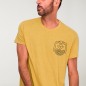 Men T-Shirt Mustard Sunny Whale