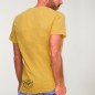 Men T-Shirt Mustard Sunny Whale