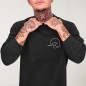 Sweatshirt de Hombre Negra Deepwater