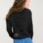 Sweatshirt Damen Schwarz Deepwater