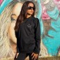 Sudadera de Mujer Negra Beach House