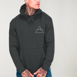 Hoodie Uomo Piombo Current