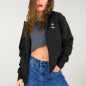 Women Hoodie with zipper Black Kalima