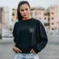 Sweatshirt de Mujer Negra Drifter