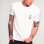 T-shirt Homme Blanc Beach House