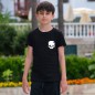 T-shirt Jungen Schwarz Calavera