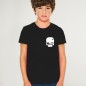 T-shirt Garçon Noir Calavera